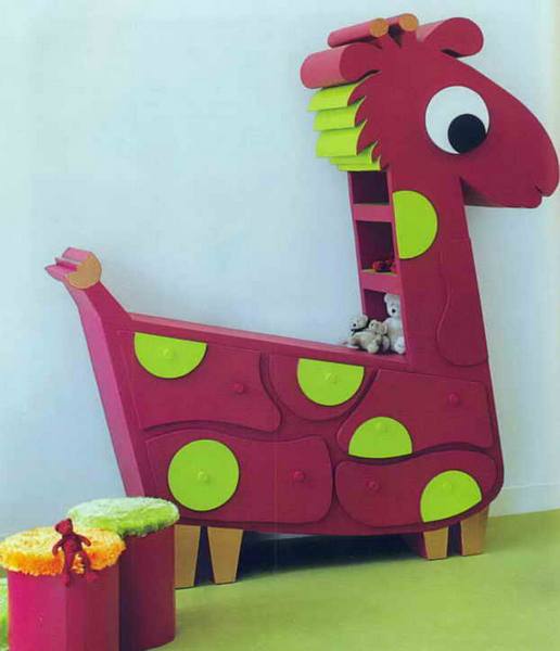 Как сделать детский комод «Жираф» из картона мастер-класс - фото