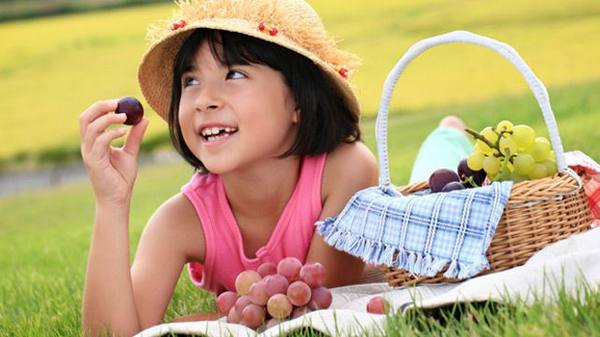Можно ли детям есть виноград с косточками? с фото