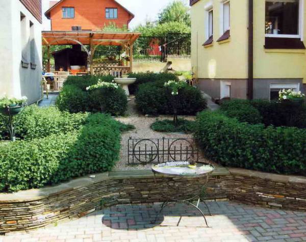 Варианты оформления сада в регулярном стиле с фото