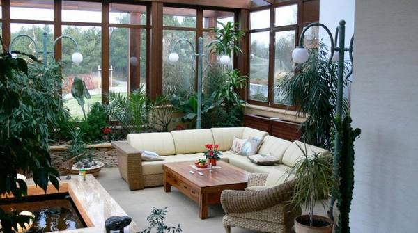 Зимний сад: дом для растений и уютное место для людей - фото